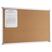 Tableau liège cadre aluminium 60 x 90 cm